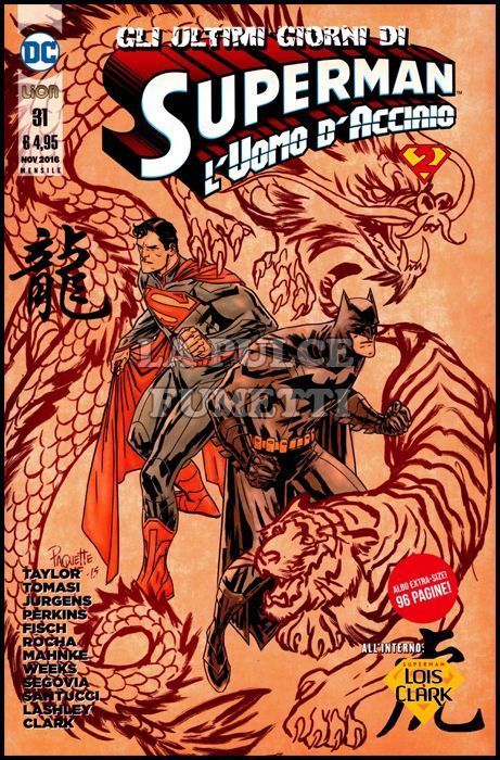 SUPERMAN L'UOMO D'ACCIAIO # 31 - GLI ULTIMI GIORNI DI SUPERMAN 2